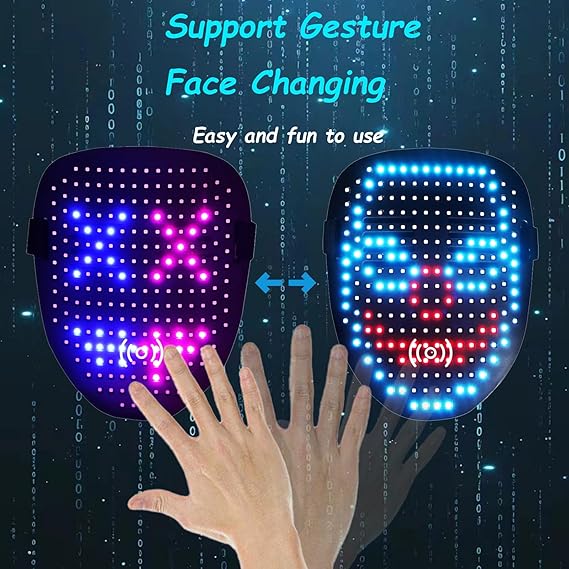 Cyber Shade LED Mask
