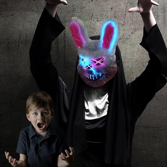 Bunny Mask |Bear Mask| Led Lights