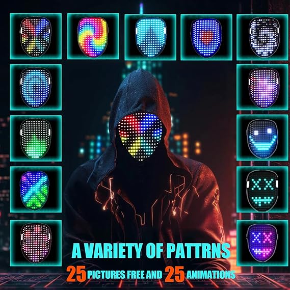 Cyber Shade LED Mask